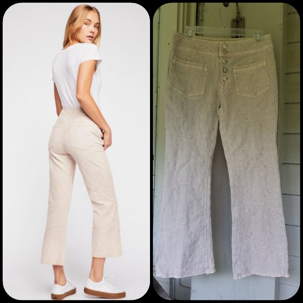 ποΈ We The Free People LIV CROP FLARE jeans - Picture 3 of 7